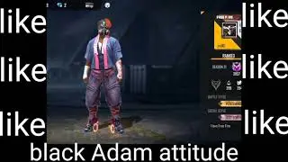 black Adam attitude 😎😎😎}} first Elite pass kick out friend