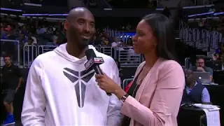 Kobe Bryant Gives His Thoughts on the WNBA at the Storm vs. Sparks Game | May 13, 2017