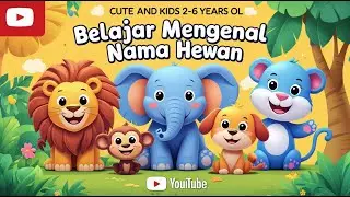 LIVE! Seru Belajar Nama HEWAN LENGKAP Hewan Laut, Air, Serangga & Lainnya | Edukasi Anak PAUD (131)