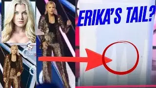 Erika Kirk's Reptilian Tail Spotted At AmFest! TPUSA -Succubus Spirit To The Nation