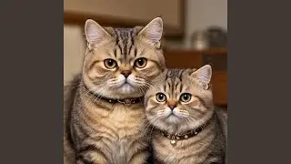 Exotic Shorthair Cat Like Her Big Round Eyes