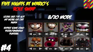 We've Beaten The Impossible Challenge  - Five Nights At Wario's Role Swap Part 4