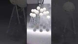 👑 #cakepops #cakepopsofinstagram #cakepoptutorial #ediblegold #whitechocolate #arizona