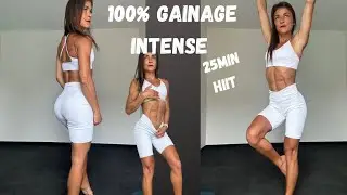 Hiit 100% gainage intense /25min d ‘abdos profonds🔥🔥🔥