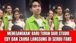 NETIZEN SALFOK! Eby dan Zahra Tak Bisa Jalan Karena Fans Membludak, EBY Full Senyum!