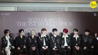 [PRESS Conference] “2023 CRAVITY THE 1st WORLD TOUR MASTERPIECE' IN BANGKOK”