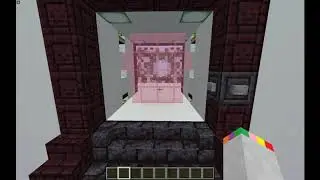 4x4 Glass Block Swapper Piston Door; Minecraft 1.16.1; 7 Colors, Seamless!