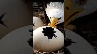 From a Tiny Hatchling to a Sky Hunter | Bald Eagle Story&rdquo; #evolution #shortvideo #eagles #ytshorts