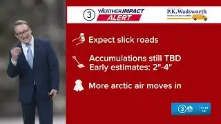 Cleveland area weather forecast: Widespread snow Friday