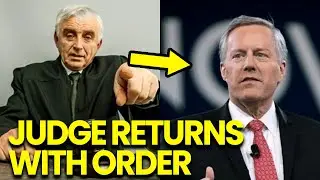 Mark Meadows in FULL PANIC After Judge RETURNS With Order