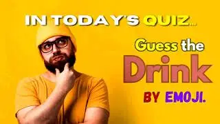 Emoji Quiz: Can You Guess the Drink? 💬🥤 | Part 2