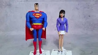 Superman & Lois Lane - DC Collectibles Superman Animated Series 2-pack Review