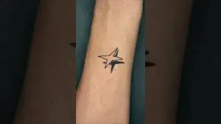 star tattoo design idea #ytshorts #shorts