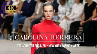 CAROLINA HERRERA Осень/Зима 2024/25: Элегантная революция от Уэса Гордона