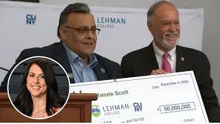 MacKenzie Scott makes historic $50M donation to CUNY's Lehman College