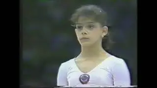 Natalja Laschenova (URS) - Olympics 1988 - All Around - Horse Vault (2nd Vault only)