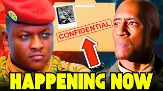 The Moment Ibrahim Traore Exposed US Military General Michael Langley