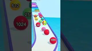 Ball Run 2048 3D ASMR #gaming