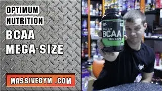 MG Обзор - Аминокислоты BCAA Mega Size (Optimum Nutrition) - MassiveGym.com