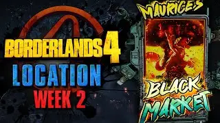 🚨Местоположение торгового автомата на чёрном рынке!!🚨 (18 сентября 2025 г.) - Borderlands 4
