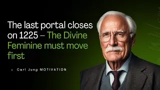 The last portal closes on 1225 &ndash; The Divine Feminine must move first  Carl Jung