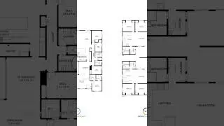 Affordable 2D Black and White Floor Plans for Busy Realtors | Save Time and Money