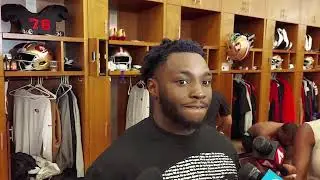 49ers-Sam Womack III Postgame 8-18-24