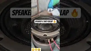 Penampakan speaker 6 inch balap. #speaker6inch #speakerbalap #soundbattle #soundbalap #soundminiatur