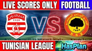 🔴 Club Africain vs ES Zarzis | Tunisian Ligue 1 | CA vs ESZ - Live Score Only #cavsesz #livescore