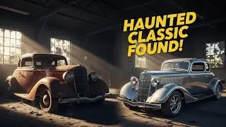 We Found a Classic Car in a Haunted Abandoned House #ClassicCar #AbandonedCar #CarRestoration