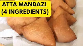 How to Make 4-ingredient Mandazi With Whole Wheat Flour| Budget-friendly Atta Mandazi