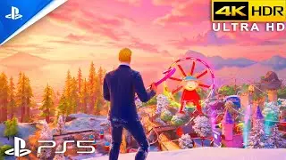 Fortnite (PS5) 4K HDR Gameplay | Chapter 7 Season 1