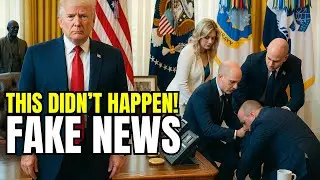FAKE NEWS EXPOSED: Trump HELPED the Man Who Collapsed in the Oval Office!