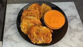 Super Tasty & Healthy Vegetable Fritters | Recipe & Tutorial