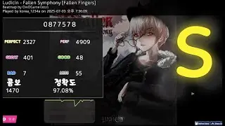 OSU! mania | Fallen Symphony | 97.08% clear