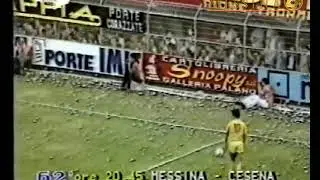 1986/87 - Serie B - 6 Giornata - Messina - Cesena 3-1