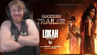 Lokah Глава 1: Успех Чандры Трейлер | Каляни | Наслен | Доминик Арун &bull; Реакция иностранца
