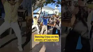 Dancing like crazy on the streets of cape town #capetown #streedance