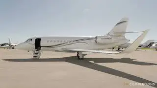 Dassault Falcon 2000LX Full Interior Refurbishment by VIP Completions
