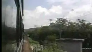車窓：SLやまぐち　ﾏｲﾃ492　湯田温泉&rarr;山口　2000.6.18