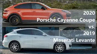 2020 Porsche Cayenne Coupe vs 2019 Maserati Levante (technical comparison)
