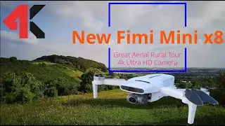 2021 Fimi Mini x8 Best Aerial Views of Aerial Rural England 4k Ultra HD aerial tour or countryside