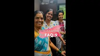 Sunday Samayal Ready ah?🍲Frequently Asked Question Ep:9 ❤️❤️❤️ #shorts #ashortaday #sundaysamayal