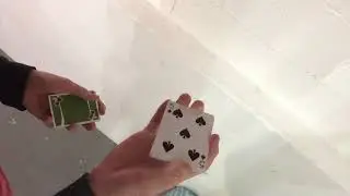 3 Packet AERIAL CARDISTRY CUT- Tutorial