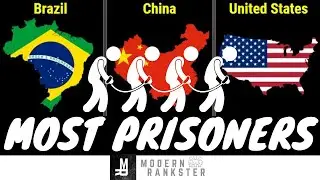 TOP 100 Countries with Most Prisoners | Country Comparison Number of Prisoners