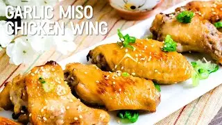 Garlic Miso Chicken Wings