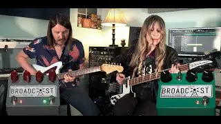 Dream Phases - Hudson Electronics UK Broadcast & Sidecar Guitar Pedal Demo