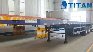24m Extendable Trailer for Sale In Tanzania | What is Extendable Flatbed Trailer?