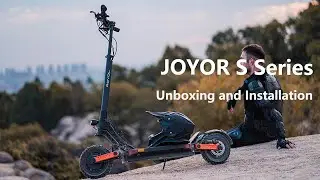 Joyor S Series E-Scooter Unboxing and Installation | Joyor Official