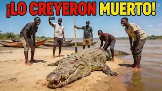 &iexcl;Parec&iacute;a Sin Vida: 5 Pescadores DEVORADOS Por Tocar Cocodrilo 
